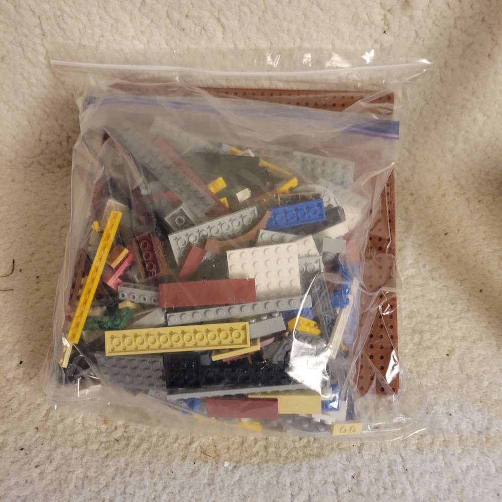 Unbranded Building Bricks Bulk Lot Kids Unisex One Size Multicolor Good Baseplat